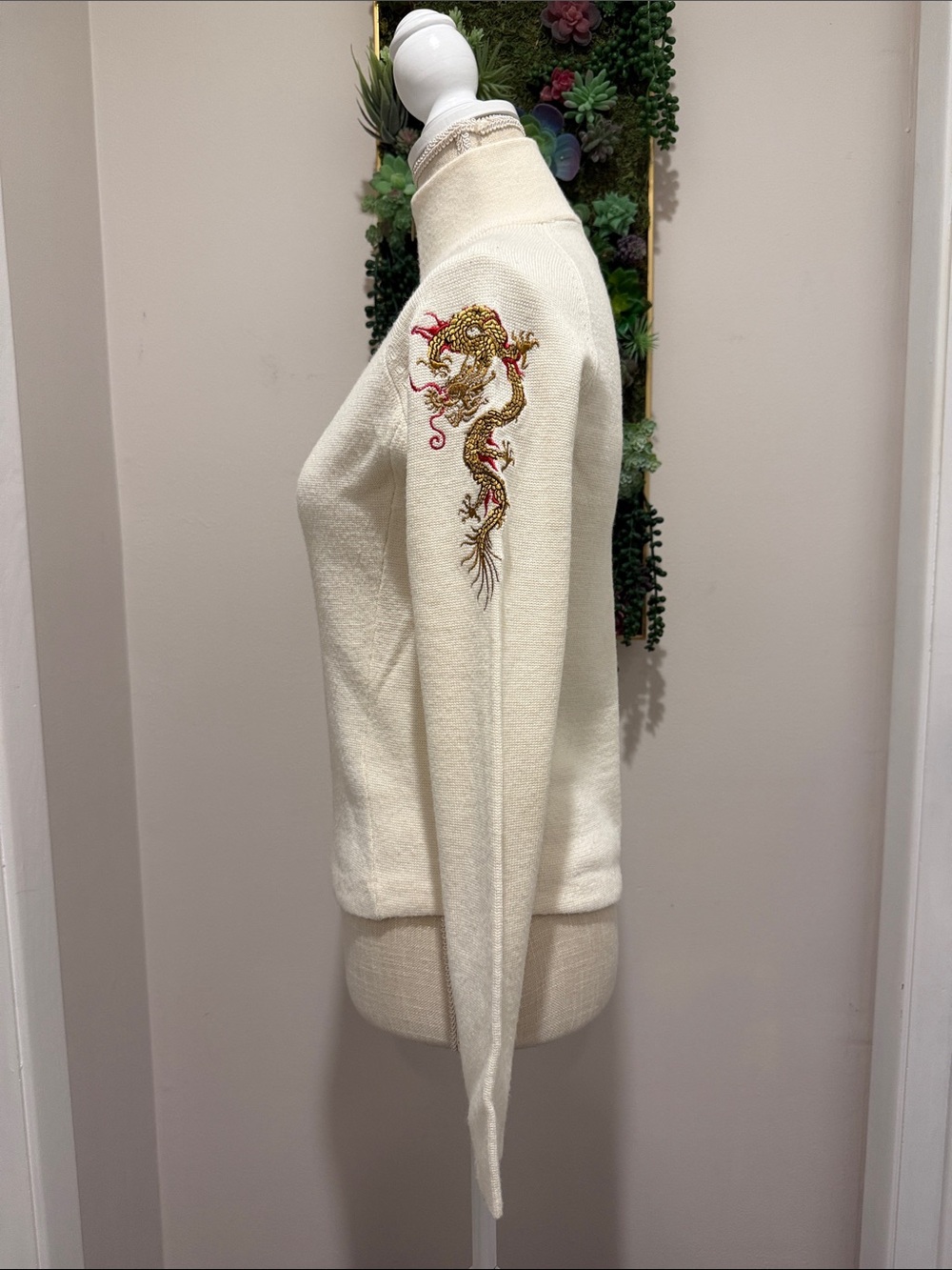 Vintage Obermeyer Signature Qtr. Zip Sweater - Picture 3 of 5